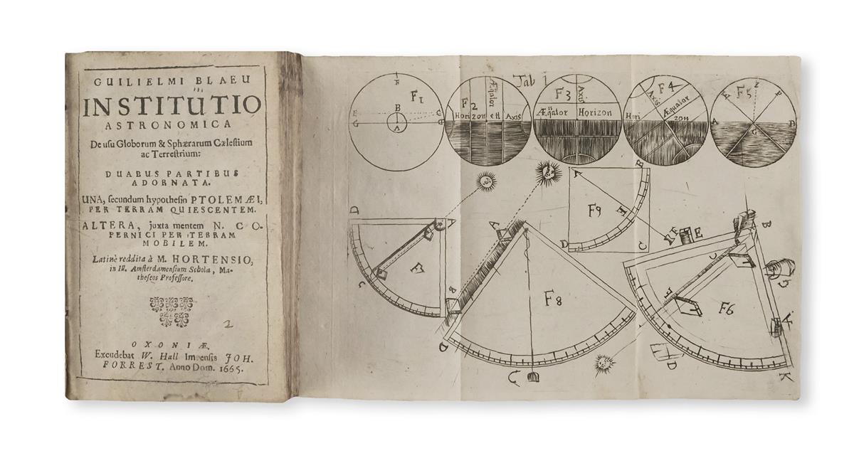 Blaeu, Willem Janszoon (1571-1638) Institutio Astronomica de usu Globorum & Sphaerarum Caelestium ac Terrestrium.